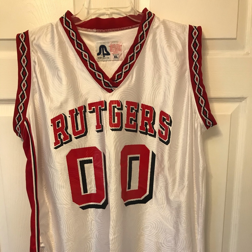 Rutgers Sleeveless jersey number 00 size XL